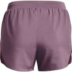 Under Armour Fly By Shorts Womens Purple