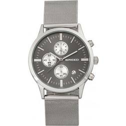 Breed Espinosa Chronograph Mesh-Bracelet with Date