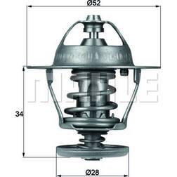 Mahle Thermostat, coolant TX 68 88D