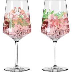 Ritzenhoff Summer Sonnet White Wine Glass, Red Wine Glass 54.4cl 2pcs