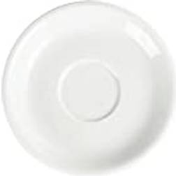 Olympia Whiteware Cappuccino Saucer Plate 12pcs