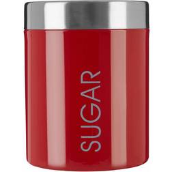 Premier Housewares Maison Red Enamel Sugar Kitchen Container