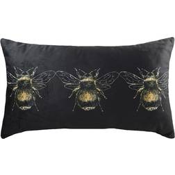 Evans Lichfield Gold Bee Complete Decoration Pillows Black