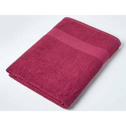 Homescapes Burgundy, Jumbo 500 Bath Towel Red