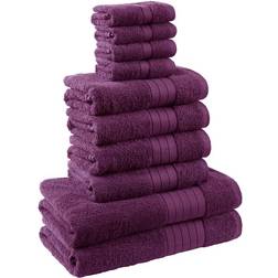 Dreamscene Luxury Bath Towel Purple (115x70cm)