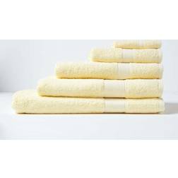 Homescapes Lemon, Sheet 500 Bath Towel Yellow