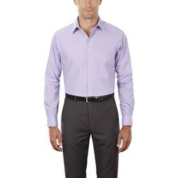 Van Heusen Men's Regular Fit Poplin Dress Shirt - Lavender