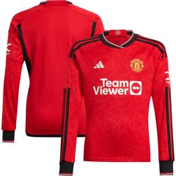 Adidas Manchester United Home Shirt 2023-24 Long Sleeve