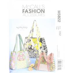 McCalls Tote Bag Sewing Pattern M5822