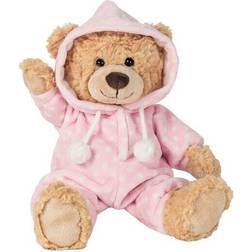 Teddy hermann 91386 schlafanzugbär rosa