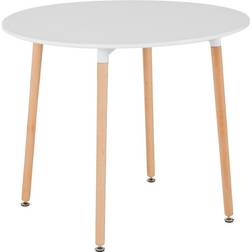 SECONIQUE Lindon Wood Dining Table