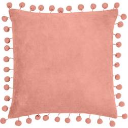 Furn Dora Square Pom Pom Complete Decoration Pillows Pink