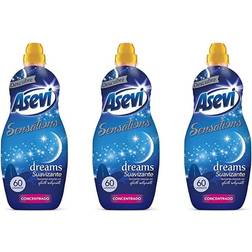 Asevi Sensations Dreams Concentrated Fabric Softener 60 X3