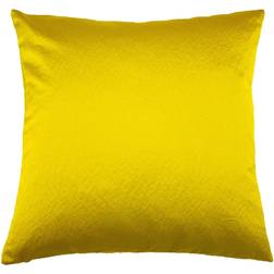 Paoletti 45X45 Poly Limon Cushion Cover Yellow