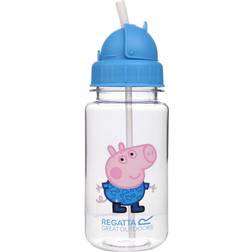 Regatta Peppa Pig Tritan Straw Bottle 350ml Malibu Blue