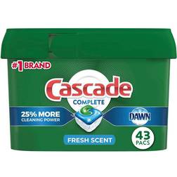 Cascade ActionPacs Dishwasher Detergent 43 Capsules