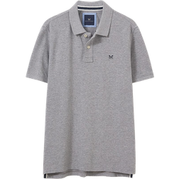 Crew Clothing Classic Pique Polo Shirt - Grey Marl