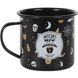 Something Different Witches Brew Enamel Cup