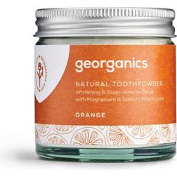 Georganics Natural Orange Flavour Whitening Toothpaste Powder