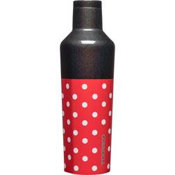 Corkcicle Disney Minnie Mouse Canteen 16oz Polka Dot Water Bottle