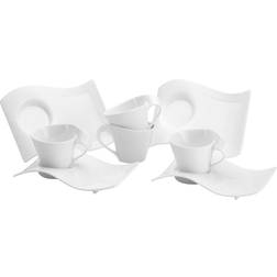 Villeroy & Boch New Wave Caffé Cappuccino-Set 8-tlg. Becher