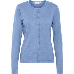 Saint Tropez Mila Knitted Cardigan - Colony Blue