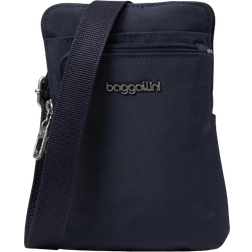 Baggallini Securtex Anti-Theft Activity Crossbody Bag - French Navy