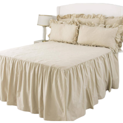 Oma Bedspread Beige (203.2x152.4cm)