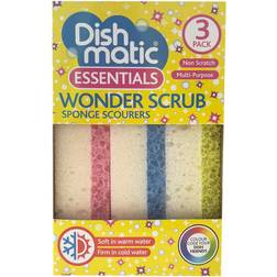 Dishmatic Matic Dishmatic Essentials Wonder Scrub 3 Pack