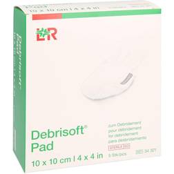 Lohmann & Rauscher Debrisoft debridement pads/dressings wound debridement 10cm 5