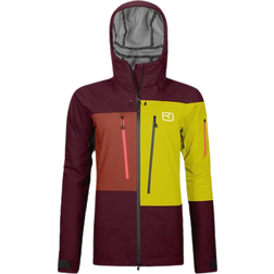 Ortovox 3L Deep Shell Jacket W - Dark Wine