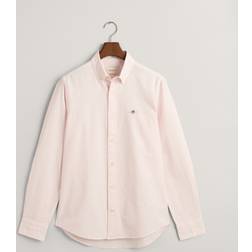 Gant Mens Slim Fit Oxford Shirt Light Pink
