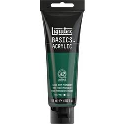 Liquitex Basics Acrylic Colour Deep Green Permanent 118ml