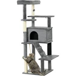 Pawhut Cat Tree Tower for Cats Scratching