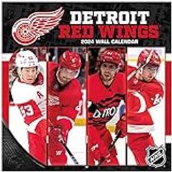 Turner Licensing Sports Detroit Red Wings 2024 Mini Wall Calendar 24998040585