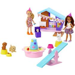 Barbie Puppy Party Playset with Puppies GXV75