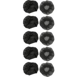 Tlily 1000 Pcs Black Disposable Microphone Covers Karaoke Anti-Splash Mic Cover Dust-Proof Accessories