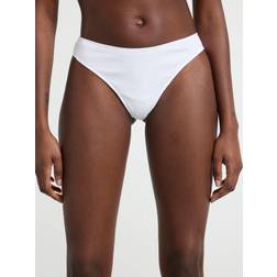 Lindex Ribbed Low Thong - White