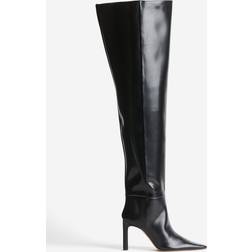 H&M Ladies Black Over-the-knee boots