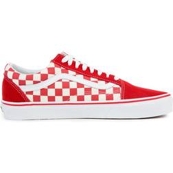 Vans Primary Check Old Skool - Red/White