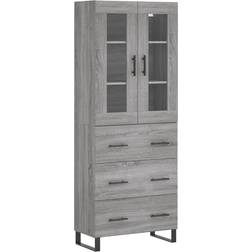 vidaXL Sonoma Storage Cabinet 69.5x180cm