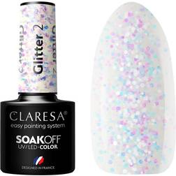 Claresa soakoff uv/led gel glitter