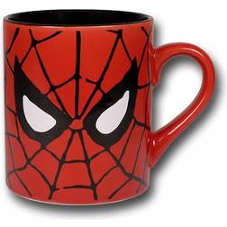 Silver Buffalo Marvel Comics Spider-Man Eyes Ceramic Cup