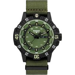 Traser H3 110726 P99 Q Tactical Einsatzuhr Grün mit Textilband