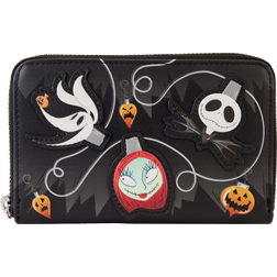 Loungefly Disney: The Nightmare Before Christmas Tree Lights Zip Up Wallet