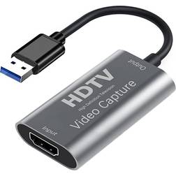 Video audio capture card 4k 1080p hdmi usb 60hz for windows linux android macos