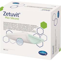 Hartmann Zetuvit Plus Silicone steril 8x8 10 St Pflaster