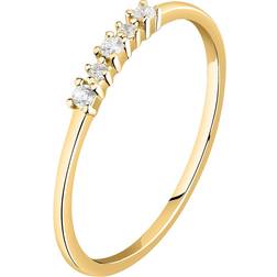 Live Diamond Women's Ring - Gold/Diamonds