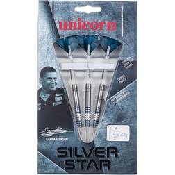 Unicorn Silver Star Gary Anderson Steel Darts 23g