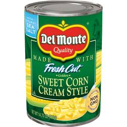 Del Monte Canned Fresh Cut Golden Sweet Cream Style Corn, 14.75-Ounce